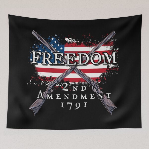 Item preview, 2nd Amendment American Flag  designed and sold by AGED Limited.
