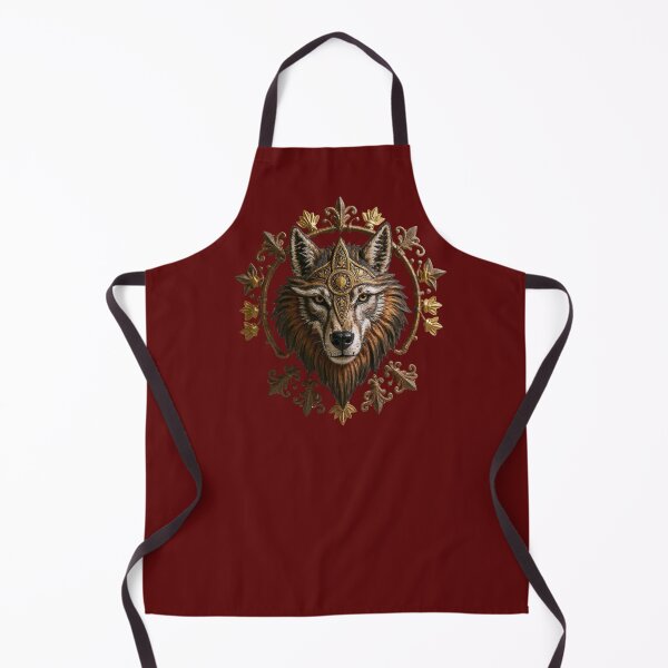 Item preview, Gothic Wolf Head decor, Ornate Werewolf Design, Fantasy Art, Werewolf Shirt, wolf SVG, Celtic Knot Wolf Art, Norse Mythology Animal Print designed and sold by TheGaliyaStudio.