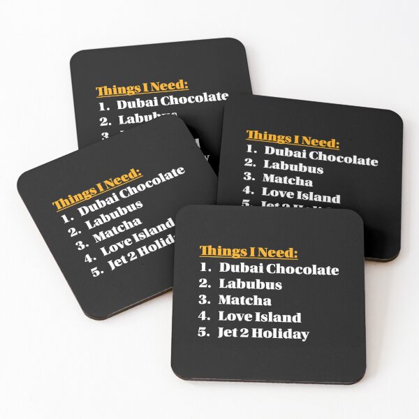 Item preview, Things I Need designed and sold by SuperfacesShop.