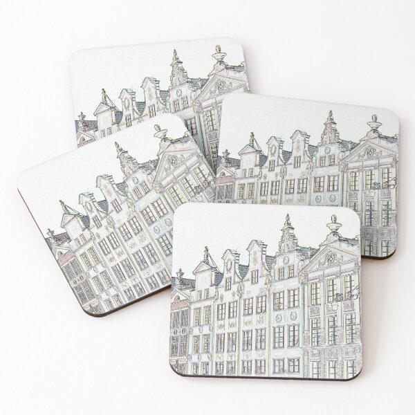 Item preview, Gdańsk Old Town Buildings designed and sold by P-Koh.