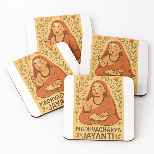 Item preview,  Seated Madhvacharya Udupi Karnataka designed and sold by Places On Earth.