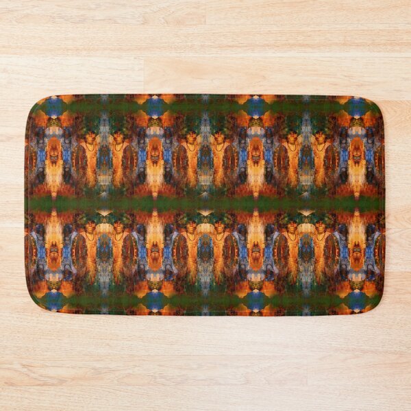 Item preview, Trippy Pattern: Wide-Brimmed Hat Lady designed and sold by Dusty Thorne.
