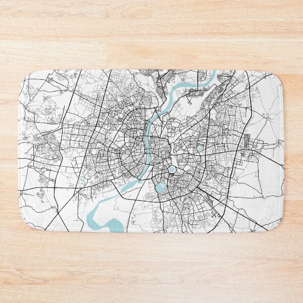 Item preview, Ahmedabad City Map of Gujarat, India - Circle designed and sold by deMAP.