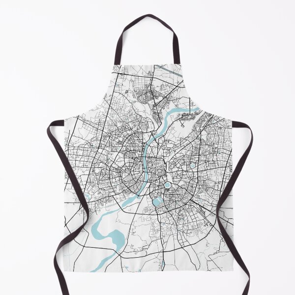 Item preview, Ahmedabad City Map of Gujarat, India - Circle designed and sold by deMAP.