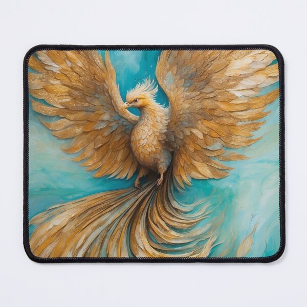 Item preview, Rise of the Celestial Golden Phoenix designed and sold by KilianSzmid.