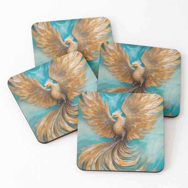 Item preview, Rise of the Celestial Golden Phoenix designed and sold by KilianSzmid.