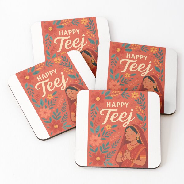Item preview, Teej Festival – Woman in Red Praying Nepal designed and sold by Places On Earth.
