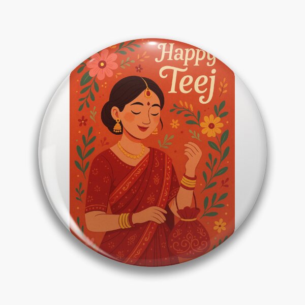 Item preview, Teej Festival – Woman with Potli Bag in Rajasthan designed and sold by Places On Earth.
