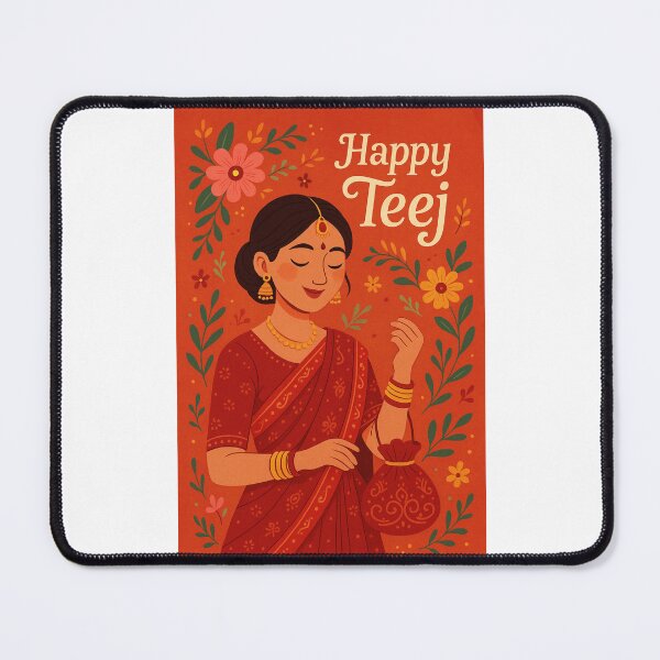 Item preview, Teej Festival – Woman with Potli Bag in Rajasthan designed and sold by Places On Earth.