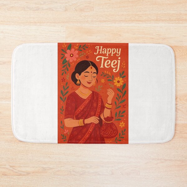 Item preview, Teej Festival – Woman with Potli Bag in Rajasthan designed and sold by Places On Earth.