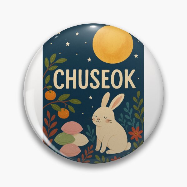Item preview, Chuseok Harvest Festival Korea Night Theme designed and sold by Places On Earth.
