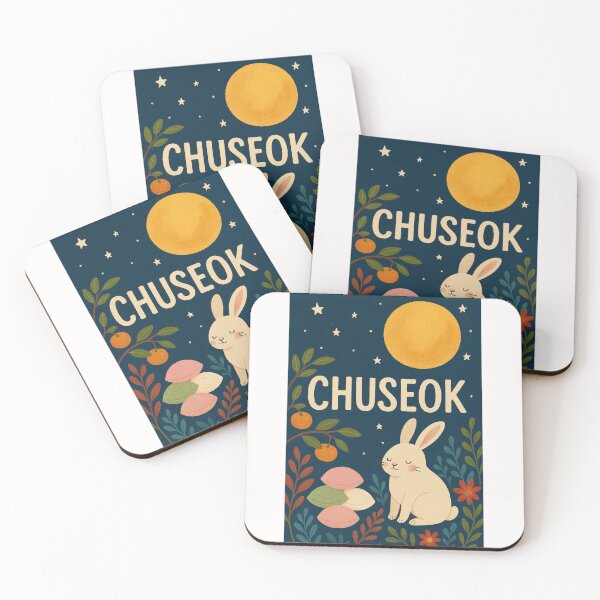 Item preview,  Chuseok Harvest Festival Korea Night Theme designed and sold by Places On Earth.