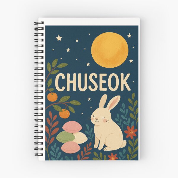 Item preview,  Chuseok Harvest Festival Korea Night Theme designed and sold by Places On Earth.
