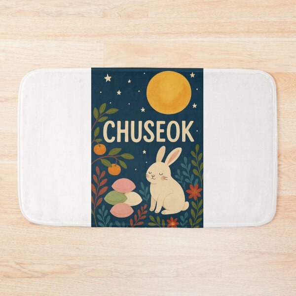 Item preview,  Chuseok Harvest Festival Korea Night Theme designed and sold by Places On Earth.