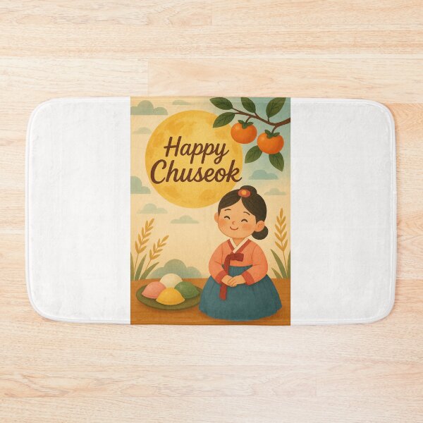 Item preview,  Happy Chuseok Korean Harvest Festival designed and sold by Places On Earth.