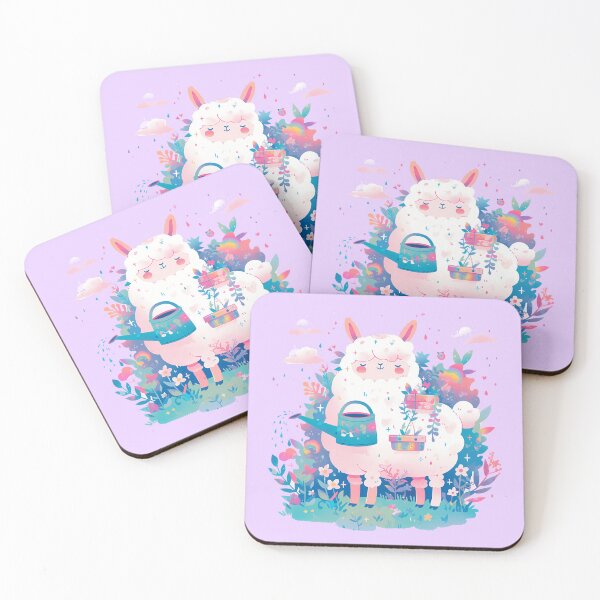 Item preview, Cute Llama gardening designed and sold by WoollenLlama.