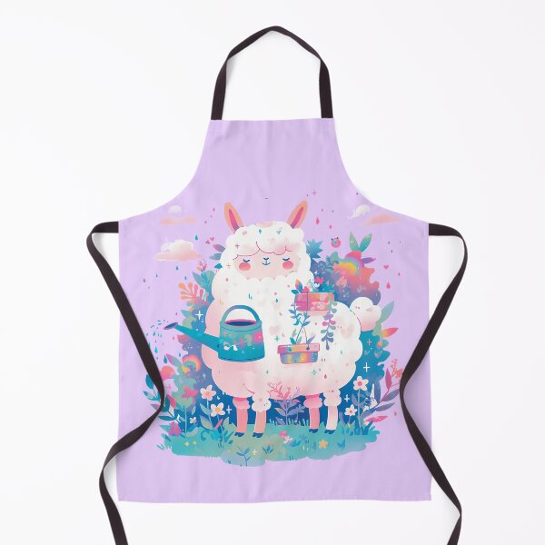 Item preview, Cute Llama gardening designed and sold by WoollenLlama.