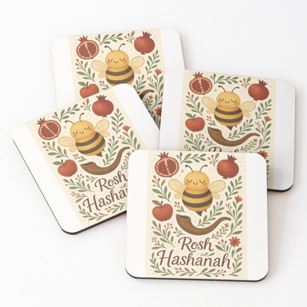 Item preview,  Rosh Hashanah Symbols Jewish New Year designed and sold by Places On Earth.