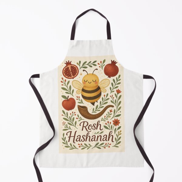 Item preview,  Rosh Hashanah Symbols Jewish New Year designed and sold by Places On Earth.