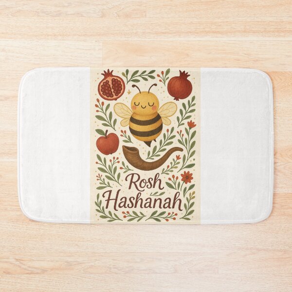 Item preview, Rosh Hashanah Symbols Jewish New Year designed and sold by Places On Earth.