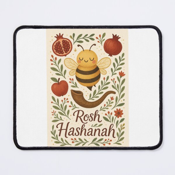 Item preview, Rosh Hashanah Symbols Jewish New Year designed and sold by Places On Earth.