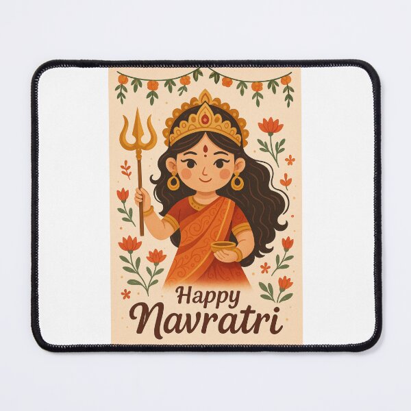 Item preview, Goddess Durga Navratri Festival India designed and sold by Places On Earth.