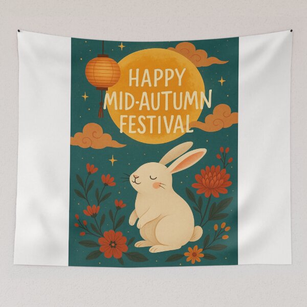 Item preview, Mid-Autumn Festival Moon Rabbit Taiwan Celebration designed and sold by Places On Earth.