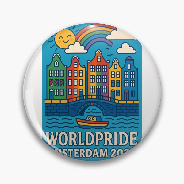 Item preview,  Amsterdam WorldPride 2026 Canal Parade Netherlands designed and sold by Places On Earth.