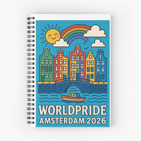 Item preview,  Amsterdam WorldPride 2026 Canal Parade Netherlands designed and sold by Places On Earth.