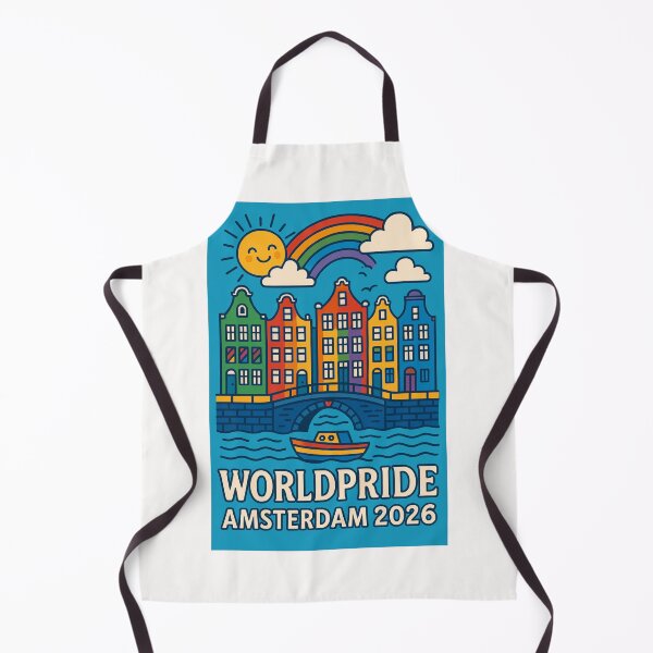 Item preview, Amsterdam WorldPride 2026 Canal Parade Netherlands designed and sold by Places On Earth.