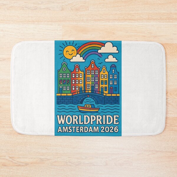 Item preview,  Amsterdam WorldPride 2026 Canal Parade Netherlands designed and sold by Places On Earth.