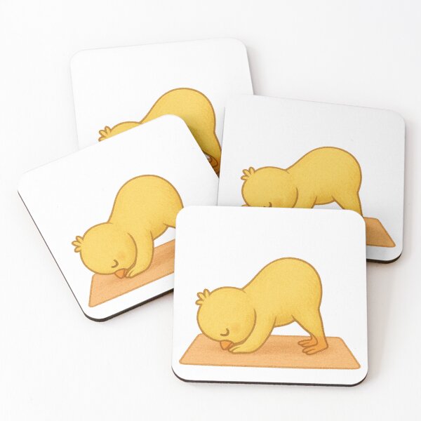 Item preview, Yoga Chick - dog pose designed and sold by Marisellaa.