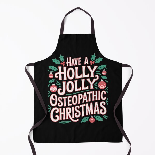 Item preview, Have a Holly Jolly Osteopathic Christmas – Funny Spine Holiday Design designed and sold by osteopath shop.