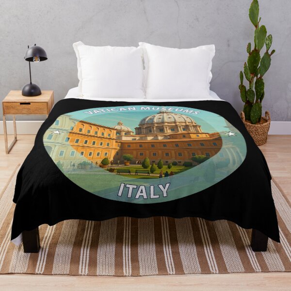 Item preview, Vatican Museums Rome Italy – Iconic Landmark Travel vacation destination souvenir art stamp designed and sold by inkNext.