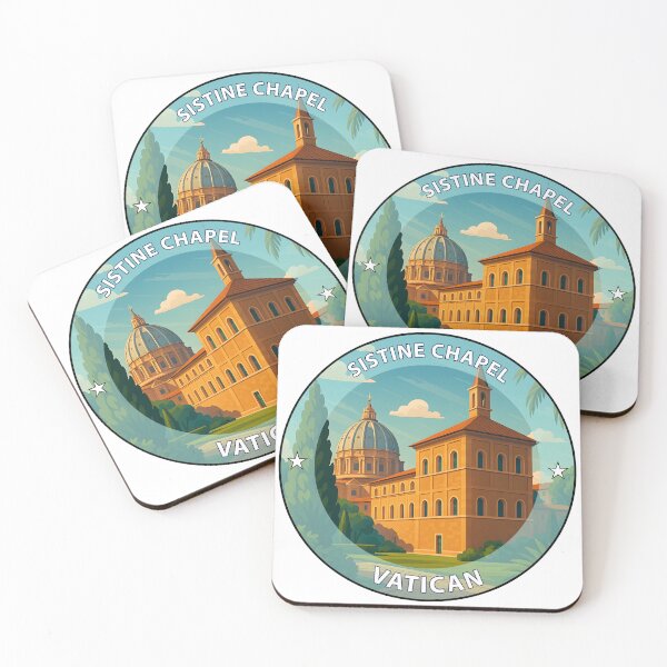 Item preview, Sistine Chapel Vatican City – Renaissance Landmark Adventure Stamp designed and sold by inkNext.