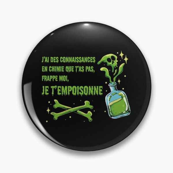 Item preview, "I have knowledge of chemistry that you don't have" - Meme Legends series designed and sold by MarieBlly.