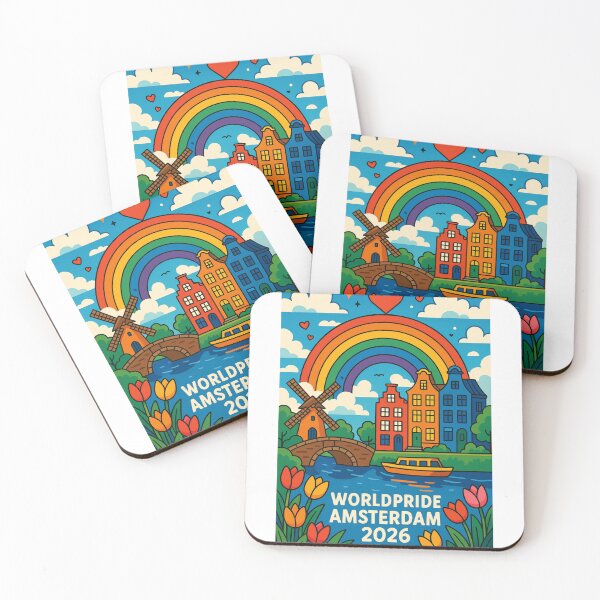 Item preview, Netherlands Pride Amsterdam Rainbow Tulips designed and sold by Aryabek.