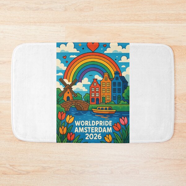 Item preview, Netherlands Pride Amsterdam Rainbow Tulips designed and sold by Aryabek.