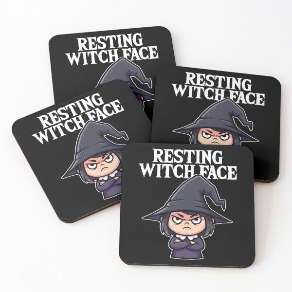 Item preview, RESTING WITCH FACE - WITCH HALLOWEEN designed and sold by KEF Custom.