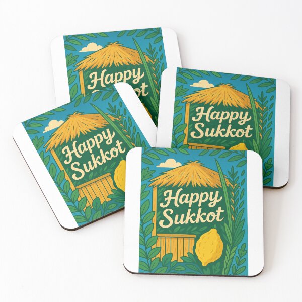 Item preview, Happy Sukkot Jewish Festival Celebration designed and sold by Aryabek.