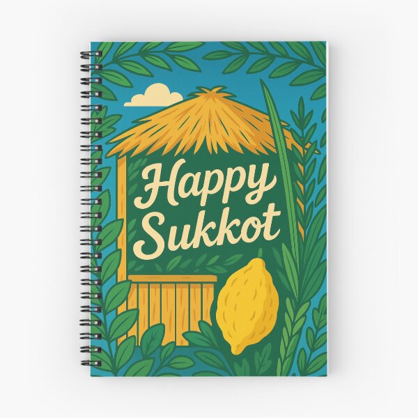 Item preview, Happy Sukkot Jewish Festival Celebration designed and sold by Aryabek.
