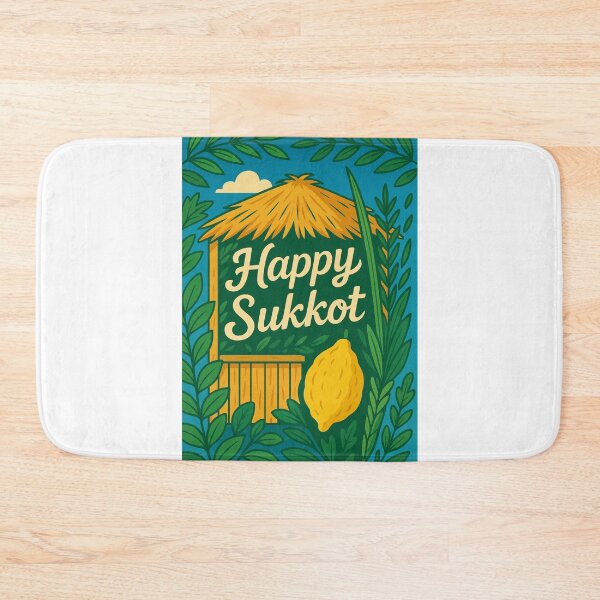 Item preview, Happy Sukkot Jewish Festival Celebration designed and sold by Aryabek.