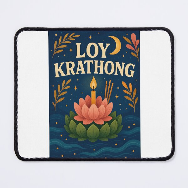 Item preview, Loy Krathong Festival Thailand Water Celebration designed and sold by Aryabek.