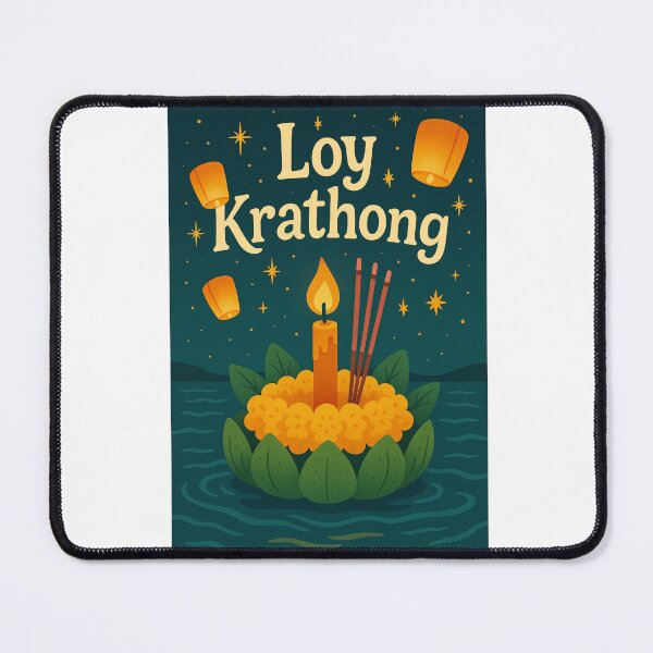 Item preview, Loy Krathong Chiang Mai River Festival Thailand designed and sold by Aryabek.