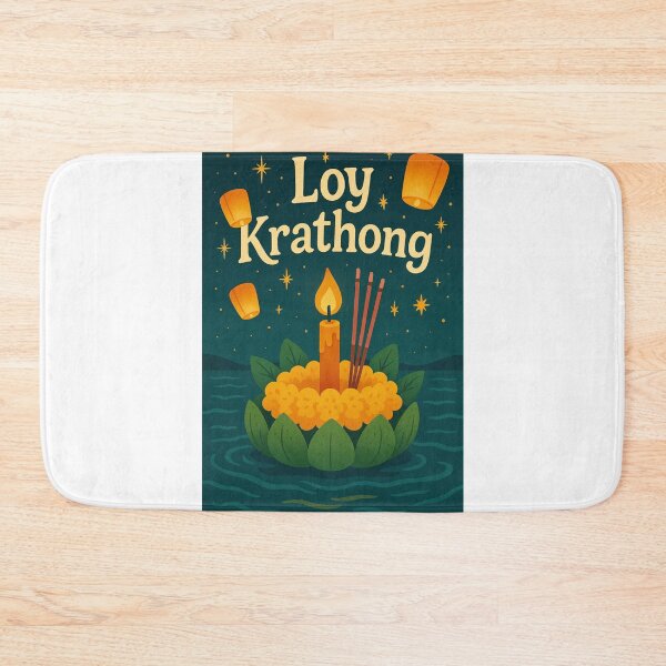 Item preview, Loy Krathong Chiang Mai River Festival Thailand designed and sold by Aryabek.