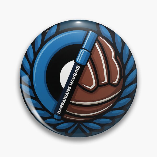 Item preview, Barbarians Havrais Bleu et noir, notre seul espoir designed and sold by canvasriddle.