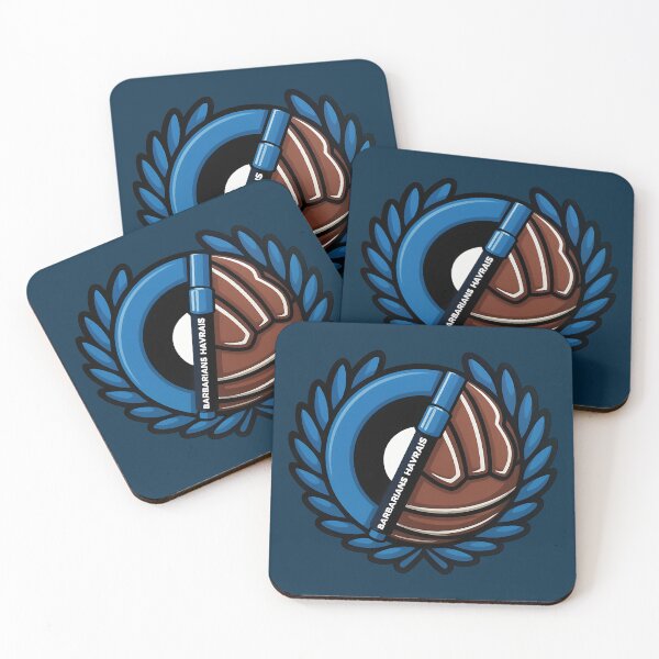 Item preview, Barbarians Havrais Bleu et noir, notre seul espoir designed and sold by canvasriddle.