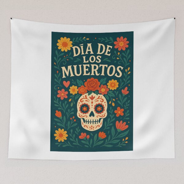 Item preview, Día de los Muertos Mexico Sugar Skull Celebration designed and sold by Aryabek.