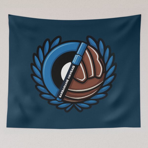 Item preview, Barbarians Havrais Bleu et noir, notre seul espoir designed and sold by canvasriddle.