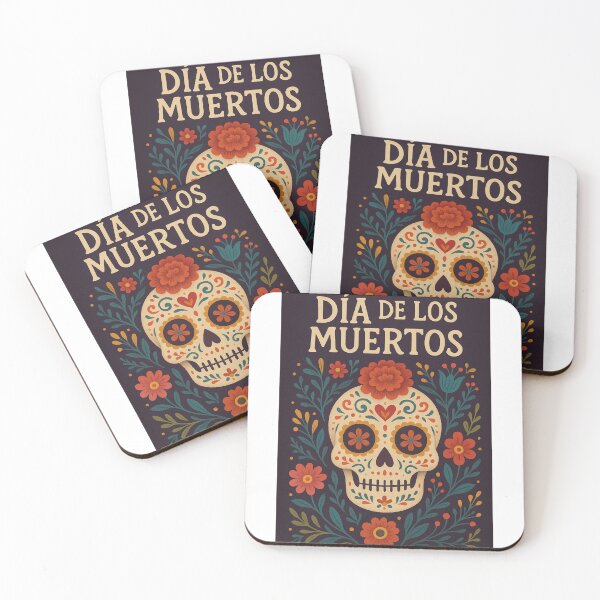 Item preview, Day of the Dead Mexico Marigold Skull Tribute designed and sold by Aryabek.